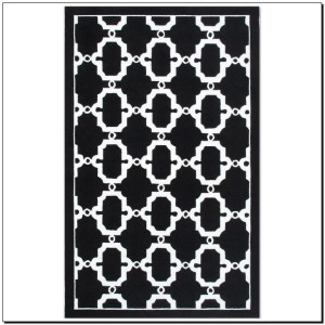 Black And White Area Rugs