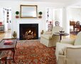 No Area Rug In Living Room