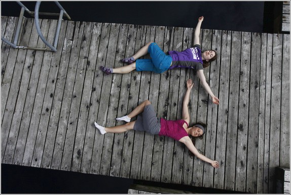 The Big Comfy Couch Clock Rug Stretch